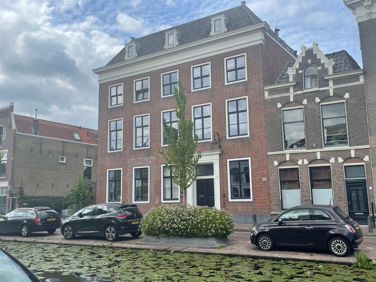 Canal House In Historic City Center Gouda Exteriör bild